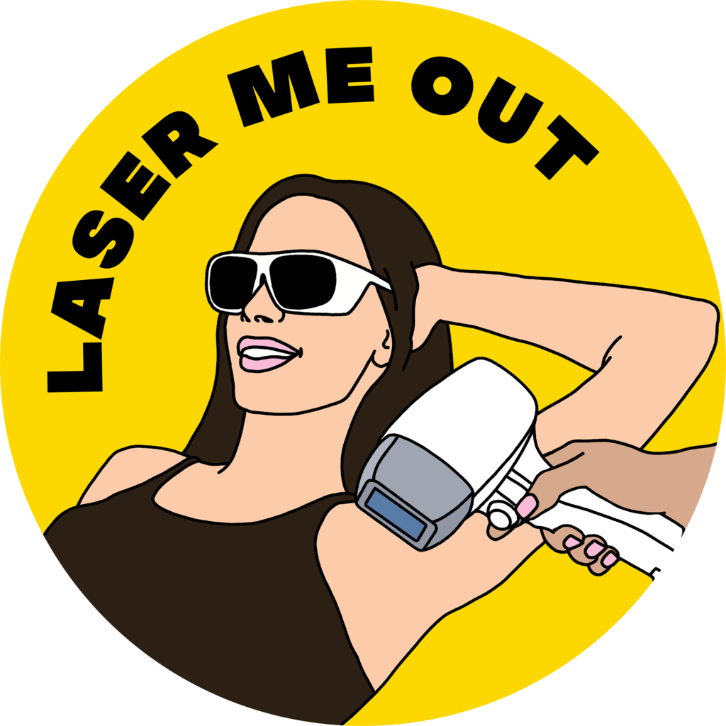 Laser Me Out logo